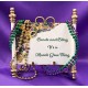 5 x 7 Beads and Things Scroll Plaque